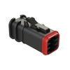 Rectangular Connector Housings - 889-AT06-6S-OMRDBLK-ND - DigiKey