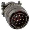 connector,straight plug w/cable clamp,class e,size 18,11#16 solder pin contact - 70011108 - Allied Electronics, Inc.