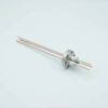 Power Feedthrough, 5000 Volts, 50 Amps, 3 Pins, 0.094″ Copper Conductors, 1.33″ Conflat Flange - A0277-1-CF - MPF Products, INC.