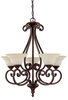 3075BB-292 Mid. Chandeliers-Glass Up - 782863 - Capital Lighting, Inc.