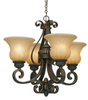 7116-GM4 LC Mini Chandeliers-Glass Shade - 781987 - Capital Lighting, Inc.