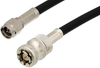 SMA Male to QD SMA Male Cable 24 Inch Length Using RG58 Coax - PE36689-24 - Pasternack