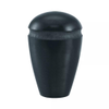Tapered Knob; Female, Grooved-Oval Tapered, Black -- RST-38 - Image
