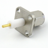 SMA Male (Plug) Connector Stub Terminal 4 Hole Flange (Panel Mount), Solder - SC3796 - Fairview Microwave Inc.