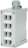 Din Rail Fiber Optic Enclosure, 8 Port Rohs Compliant Panduit -- 34AH0717