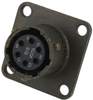 Circular Connector, Receptacle, Size 10, 6 Position, Box; Product Range Amphenol Industrial - 95F1730 - Newark, An Avnet Company