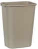 Rubbermaid® Soft Wastebasket - 41 1/4 Qt., Beige -- 2957BE - Image