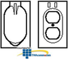 Leviton Duplex Receptacle Die-Cast Zinc Weather-Resistant.. - 4926 - TelephoneStuff.com