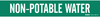Self-Sticking Vinyl Pipe Marker - 7397-1HV - Brady Corporation