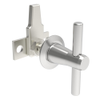 Cam Latch, Small Size, Three Point, Straight Cam, Zinc Alloy, Zinc Plated, Bright Chromate - 68-50-302-10 - Southco