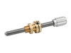 Miniature Adjustment Screw, 100 TPI, 25.4 mm, Small Knob, Side Lock - AJS8-100-1 - Newport MKS