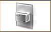 Single Temperature Thermostat with Cover and Two Pipe Conversion Kit - Image