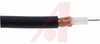 Cable, Coaxial; 22 AWG; Solid CW; 0.242in.; PVC; 95% BC Braid; Solid PE; Black - 70140778 - Allied Electronics, Inc.