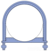 U Bolt - Non Metric -- UB10 PA - Image