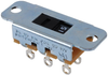Switch, Slide, Dpdt, 3A, 125V, Panel; Contact Configuration Switchcraft/conxall - 99K5672 - Newark, An Avnet Company
