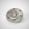 Single Mode 633nm Fiber Optic Feedthrough, FC/APC Connector, 2 Feedthrough, 2.75″ Conflat Flange -- A14866-4-CF - Image