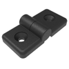 Profile Hinge, 118 mm size, with Mounting CSK Holes, Polyamide, Black - 96-DLOH-3266-L - Southco