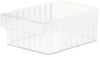 Akro-Mils Akrodrawer 20 lb Clear Polystyrene Shelf Storage Bin - 11 5/8 in Length - 8 3/8 in Width - 4 5/8 in Height - 1 Compartments - 31182CRY - 31182CRY - R. S. Hughes Company, Inc.