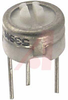 Trimmer;Cermet;Rest 5 Kilohms;PCB;1 Turn;Pwr-Rtg 0.5W;Dim 0.25inDiax0.229inH - 70154007 - Allied Electronics, Inc.