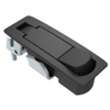Compression Latch, Lever Latch, No Restriction, Raised Trigger, 1-8mm Panel, 1-24mm Grip, Sealed, Zinc Alloy, Powder Coat, Black - C2-42-15-3 - Southco