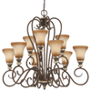 1989-565 9 Light Chandelier - 1989-565 - Minka Group