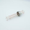Thermocouple Feedthrough, Type R-S, 5 Pairs, Screw-type Connector, 1.50″ Dia Stainless Steel Weld Adapter - A0789-2-W - MPF Products, INC.