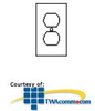 Hubbell Metallic Wallplates - 97101 - TelephoneStuff.com