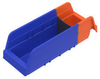 Akro-Mils 10 lb Blue / Orange Indicator Storage Bin - 11 5/8 in Length - 4 1/4 in Width - 4 in Height - 1 Compartments - 36442 -- 36442 - Image