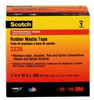 3M Scotch 2228 Black Insulating Tape - 2 in Width x 3 ft Length - 65 mil Thick - Electrically Insulating - 43478 - 054007-43478 - R. S. Hughes Company, Inc.