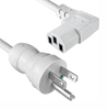 Power Cord, Nema 5-15P-R/a Iec C13, 120; Connector To Connector Qualtek Electronics - 17B6523 - Newark, An Avnet Company