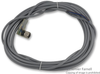Female M12 Cordset, Right Angle, 3 Position, Pnp Led, 5M; Connector Type A Telemecanique Sensors -- 63W4894
