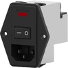 Power Entry Module, Medical, 10A, 250Vac; Connector Type Corcom Te Connectivity - 40P5820 - Newark, An Avnet Company