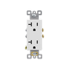20 Amp Decorative Outlet, Side Wire Only, Residential Grade - 2004A - Suzhou Ele Mfg Co., Ltd.