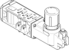 Regulator plate - VABF-S1-2-R2C2-C-6 - Festo Corporation