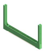 Card Edge Conn, Dual Side, 64Pos, Th; Card Edge Connector Type Edac - 76AJ1241 - Newark, An Avnet Company