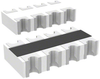 Res Thick Film Array 0 Ohm ISOL Molded 8-Pin 1206(4 X 0603) Concave SMD Paper T/R -- 103-CAT16-000J4LF - Image