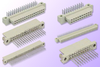 Euro DIN 41612 Connectors, Q Type - Series = CED - Central Components Mfg.