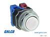 IDEC Pushbutton Non-Illuminated - ABD202NUW - Galco Industrial Electronics