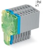 Female connector/socket - 2020-211/000-039 - WAGO