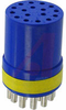 connector comp,insert only,size 20,blueinsul,17 #16 solder cup socket contact - 70141373 - Allied Electronics, Inc.