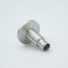 BNC Coaxial Feedthrough, 1 Pin, Grounded Shield, 1.18″ QF / KF Flange -- A0476-1-QF - Image