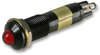 Panel Mount Indicator, Led, 9.3Mm, Red, 12V; Led Color Dialight - 30K5127 - Newark, An Avnet Company