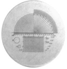 RETICLE #1-FOR 10X COMPARATOR - 12255-1 - Flexbar Machine Corporation
