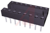 Socket, DIP;16Pins;Eco 500 Series;Closed;0.3In.;Beryllium Copper;Gold;Thru Hole - 70207048 - Allied Electronics, Inc.