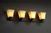 CNDL-8924-40-AMBR-DBRZ Bathroom Fixtures-Four Lights - 750780 - Capital Lighting, Inc.