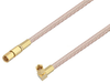 SSMC Plug to SSMC Plug Right Angle Cable 36 Inch Length Using RG316-DS Coax - PE3C4469-36 - Pasternack