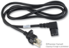 Power Cord, Nema5-15P To Right Angle Iec C13, 9.8Ft, 10A Black; Connector Type A Volex - 93K2608 - Newark, An Avnet Company