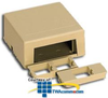 Suttle Surface Mounted Jack Housing with 1 or 2 Ports - STAR558 - TelephoneStuff.com