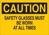 Brady B-302 Polyester Rectangle Yellow Personal Protection Equipment (PPE) Sign - 10 in Width x 7 in Height - Laminated - TEXT: CAUTION - 84989 - 754476-84989 - R. S. Hughes Company, Inc.