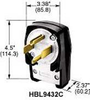 Connector, Power Entry, Plug, 50A; Connector Type Hubbell Wiring Devices - 35B923 - Newark, An Avnet Company